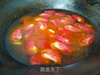 番茄黄瓜肉片汤的做法步骤：12