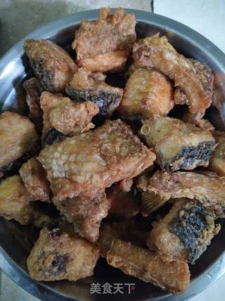香辣鱼块的做法步骤：3