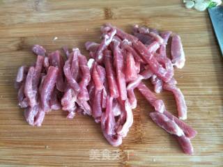青椒炒肉丝的做法步骤：5
