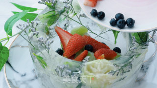 鲜花冰碗【初味日记】的做法步骤：8