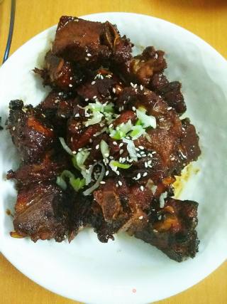 糖醋肉的做法步骤：16