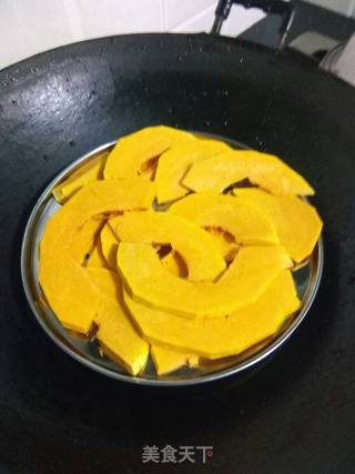 南瓜豆沙糍的做法步骤：2