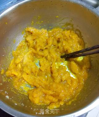 南瓜豆沙糍的做法步骤：7