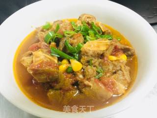 西红柿牛腩汤的做法步骤：4