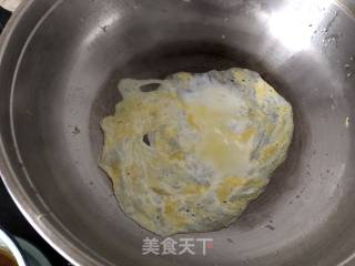 #家常菜#蛋皮炝芹菜的做法步骤：3