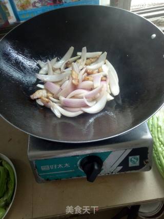 猪肉炒洋葱的做法步骤：4