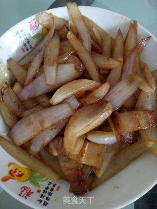 猪肉炒洋葱的做法步骤：6