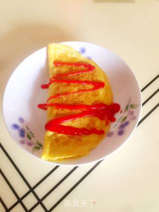 蛋包饭的做法步骤：8