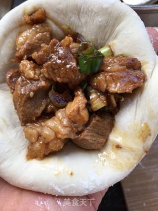 肉馒头的做法步骤：12