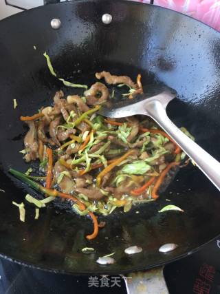家常炒面的做法步骤：7