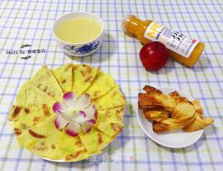 角瓜香肠蛋饼的做法步骤：13