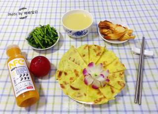 角瓜香肠蛋饼的做法步骤：14
