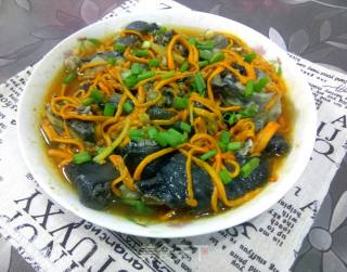 虫草花蒸乌鸡的做法步骤：6