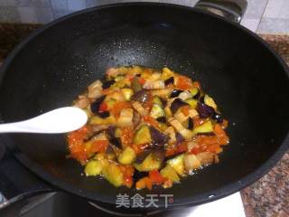 双茄烧肉的做法步骤：10