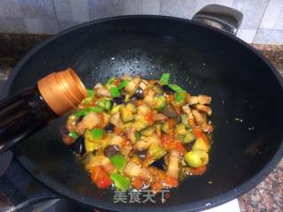 双茄烧肉的做法步骤：12