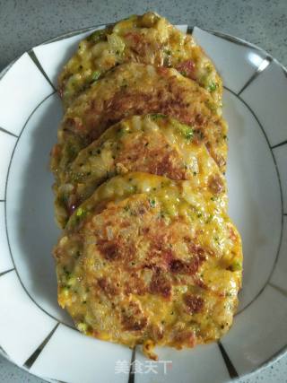 剩饭早餐饼的做法步骤：8