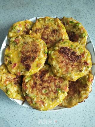 剩饭早餐饼的做法步骤：9