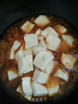 麻婆豆腐的做法步骤：5