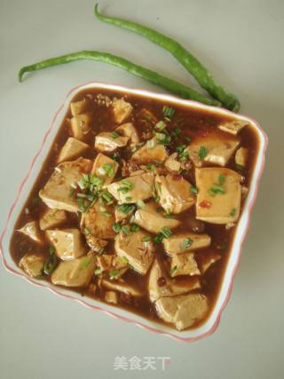 麻婆豆腐的做法步骤：7