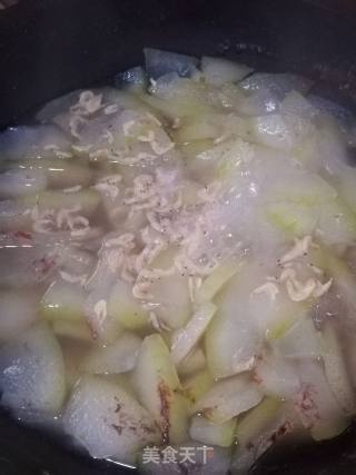 虾皮冬瓜汤的做法步骤：5