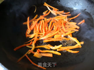 #家常菜#尖椒炒猪肝的做法步骤：6