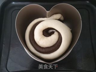 心形双色面包的做法步骤：8
