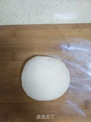 大白豆沙面包的做法步骤：7
