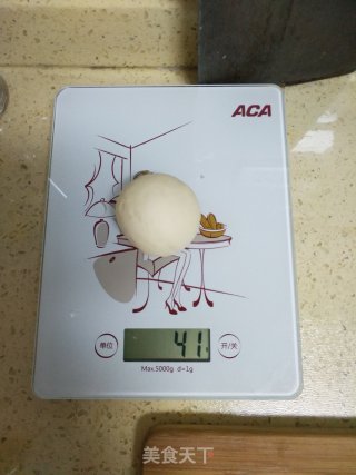 大白豆沙面包的做法步骤：8