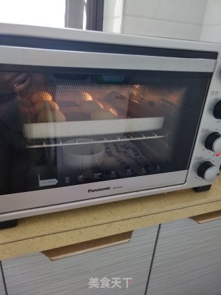 大白豆沙面包的做法步骤：12