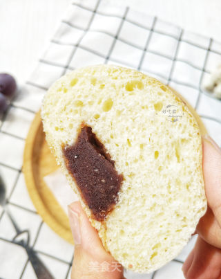大白豆沙面包的做法步骤：16