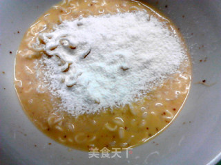 焙煎芝麻方便面马芬的做法步骤：6