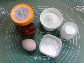 无油蜂蜜酸奶松饼的做法步骤：1