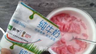 椰香西瓜凉糕的做法步骤：3
