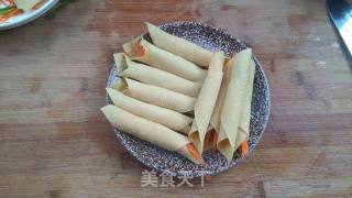 千张鸡蛋饼的做法步骤：5