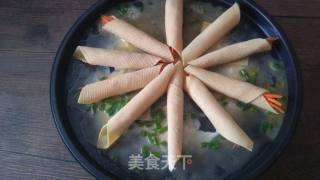 千张鸡蛋饼的做法步骤：10