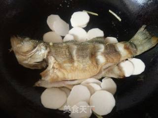 芋头烧鲈鱼的做法步骤：9