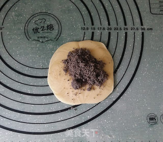 黑芝麻桑葚酥烧饼的做法步骤：14
