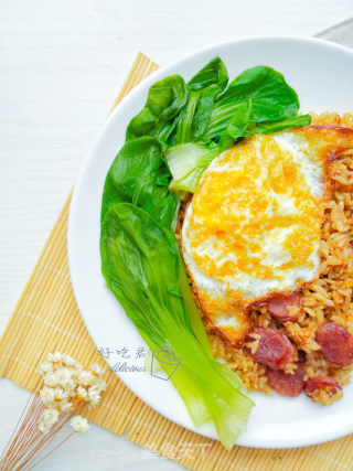 腊肠多多饭的做法步骤：18