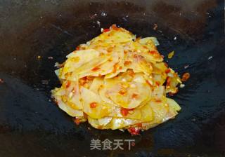 泡椒土豆片（酸辣土豆片）的做法步骤：12