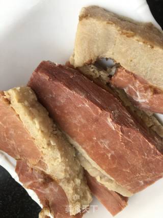 韭苔炒腊肉的做法步骤：6