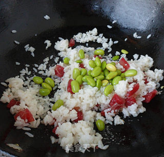 腊肠青豆炒饭的做法步骤：5