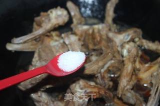 红烧鸭锁骨的做法步骤：8