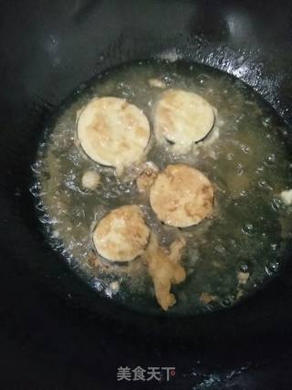 茄子油炸茄盒的做法步骤：14