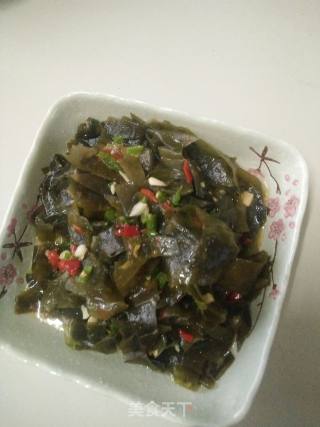 辣椒炒海带的做法步骤：6