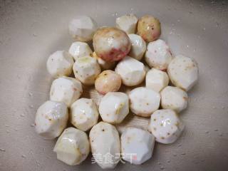 芋艿小白菜的做法步骤：3