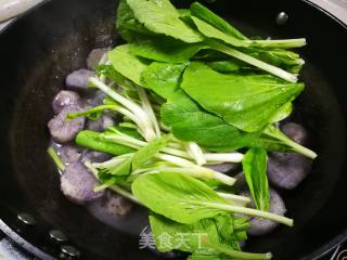芋艿小白菜的做法步骤：10