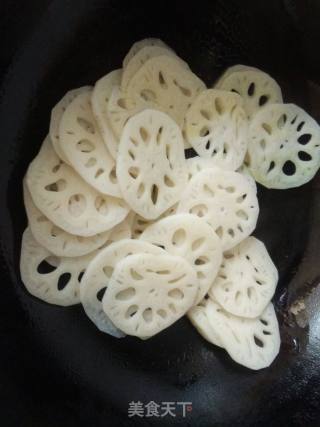 黑木耳糖醋藕片的做法步骤：6