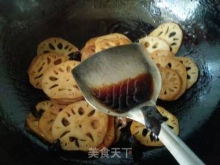 黑木耳糖醋藕片的做法步骤：9
