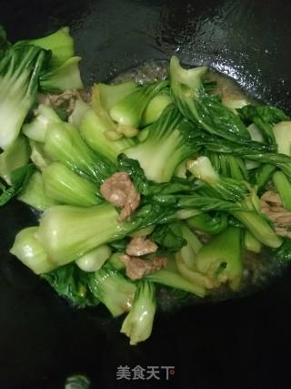 炒油菜的做法步骤：5