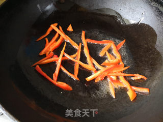 眉豆炒辣椒的做法步骤：4